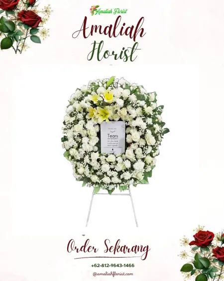 Krans Bunga Duka Suka Raja